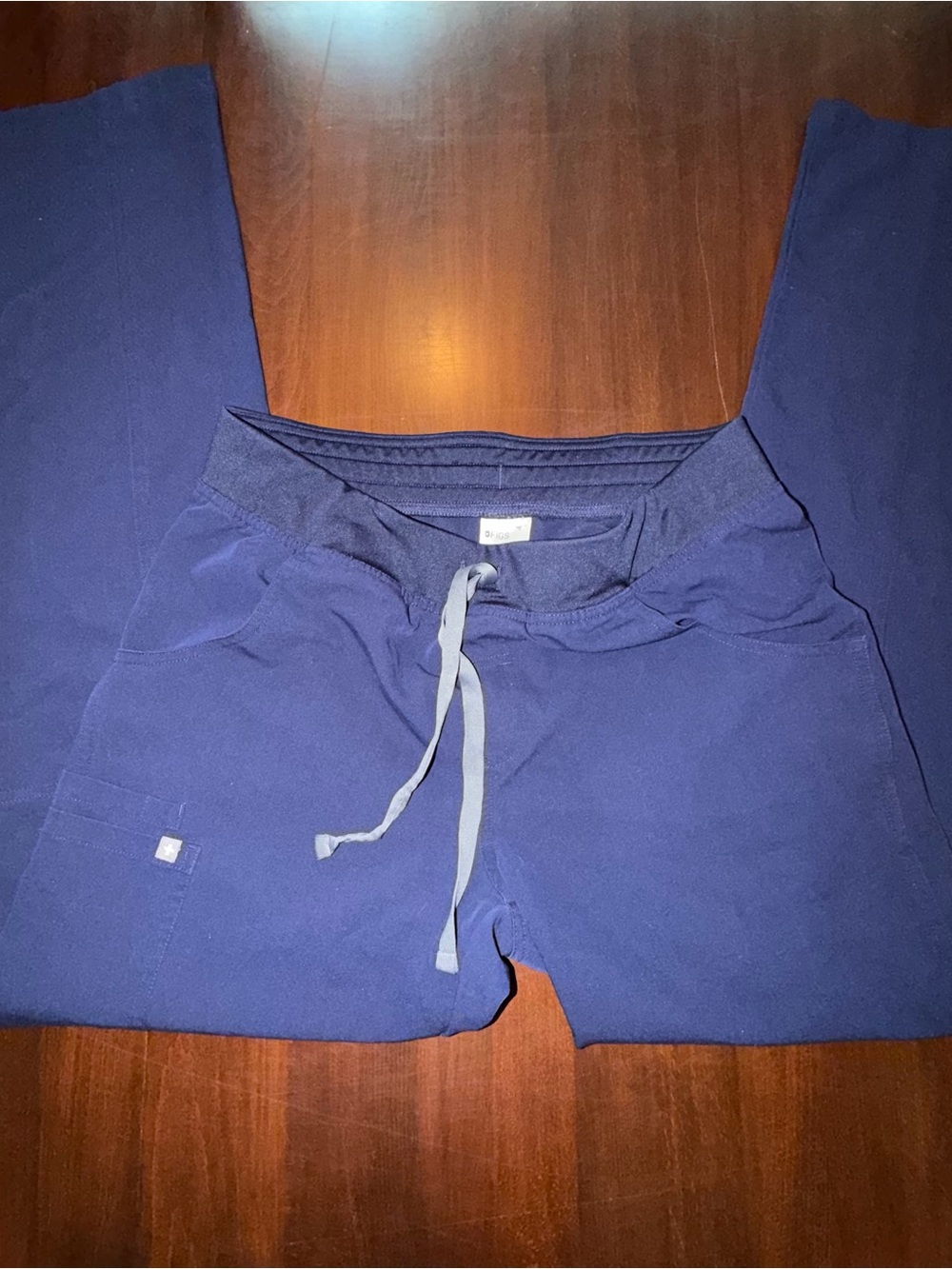 FIGS Technical Collection Navy Scrub Pants Medium Tall M/T